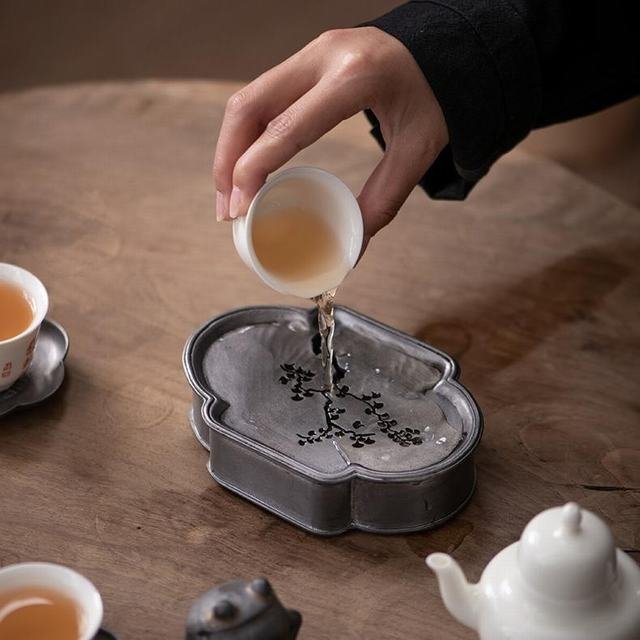 珍品、中国・台湾茶器、龍の茶盤