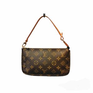 美品 ルイヴィトン ポシェット アクセソワ―ル モノグラム M51980 真贋鑑定済 LOUIS VUITTON 