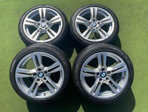 ◆ 希少！BMW Mスポーツ 純正 ◆18x8J+30/9J+41/PCD:120/5穴◆4本 225/45R18・ 255/40R18 ・2019/2020年製