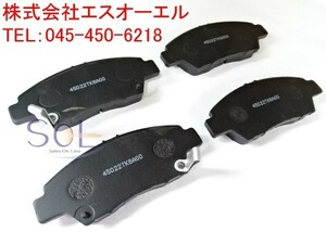 ホンダ CR-Z(ZF1 ZF2) インサイト(ZE2 ZE3) フリード(GP3 GB3 GB4) フロント ブレーキパッド 左右セット 45022-TK6-A00 45022-SZT-J00