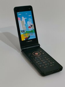 docomo ドコモ SH-11C FOMA ブラック SHARP ガラケー 携帯電話 初期化済み 稼働品 現状品渡し