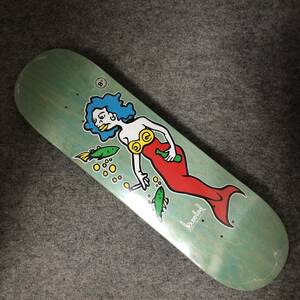 【KROOKED】 マーク・ゴンザレス（GONZ)　MERMAID（マーメイド）/８.５インチ/クルックド/クルキッド/クルックト/新品未使用/