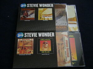 即決有★限定盤★スリップケース仕様★国内盤２枚組X２セット★DOUBLE　PACK　２CD★STEVIE WONDER★スティービーワンダー★