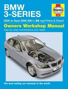  service book maintenance repair manual service BMW 3 series E90 2005 - 2008 repair repair point 3 Series petrol diesel ^.NS