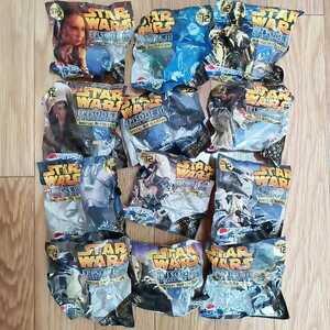  unopened 12 kind full comp!! Pepsi special bottle cap Star Wars episode 3 STARWARS EPISODEⅢ 1010-A1Y-Ya8