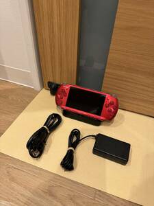 PSP-3000 本体 ラディアントレッド