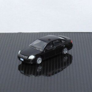 カーコレクション 基本セットJ1 日産 ティアナ 覆面 パトカー トミーテック カーコレ 1/150【全長約3cm程度】