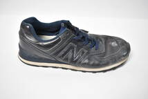 Junya Watanabe ジュンヤワタナベ New Balance ニューバランス CM576NV スニーカー 本革 レザー 27234 - 740 73_画像4