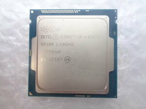 複数入荷 Intel Core i3-4330TE 2.40Ghz SR180 LGA1150 中古動作品(C53)
