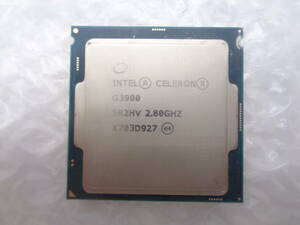 Intel Celeron G3900 2.80GHz SR2HV LGA1151 used operation goods (C73)