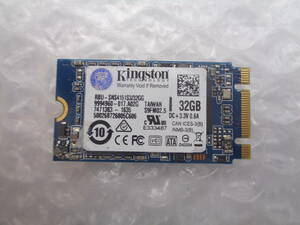 Kingston RBU-SNS4151S3/32GG 32GB SSD M.2 б/у рабочий товар (S73)