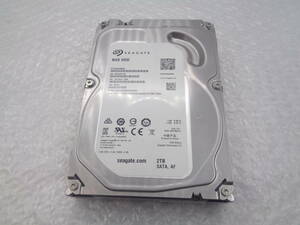 Seagate ST2000VN000 3.5型HDD 2TB SATA 中古動作品(H02)