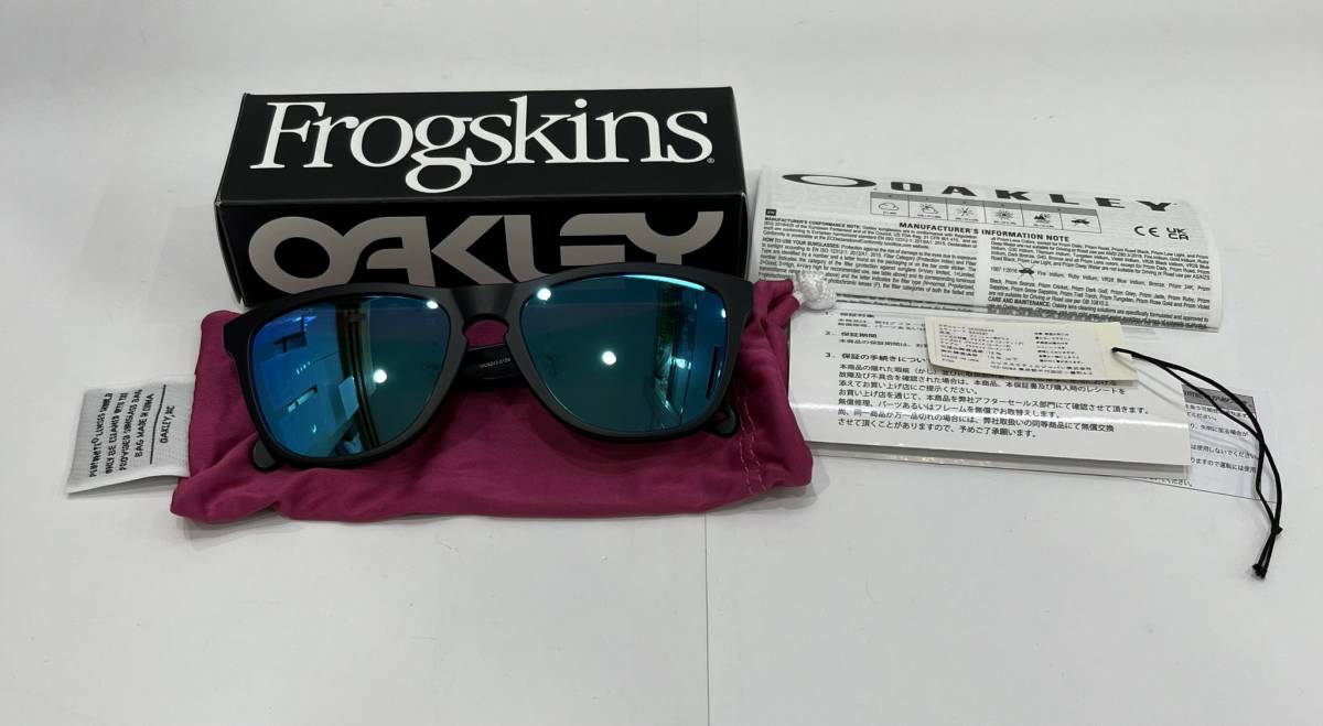 2023年最新】ヤフオク! -oakley サングラス frogskins(ファッション)の