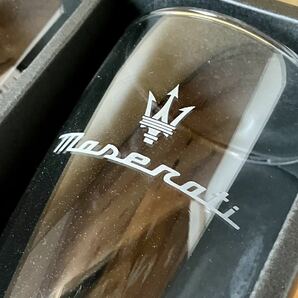 ★【未使用】マセラティMASERATI★ペアグラス A コップ 2個セット ロング★ノベルティの画像2