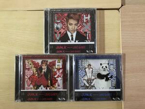 N4522 JUN.K FROM 2PM アルバム 3枚セット | LOVE&HATE 通常盤 | LOVE&HATE 初回生産限定盤A | LOVE&HATE 初回生産限定盤B