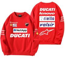 ドゥカティ レーシング パーカー Ducati バイクウエアグッズ 厚手 秋冬 冬服 長袖 秋冬新品_画像1