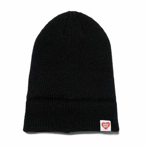 HUMAN MADE Classic Beanie Blackヒューマンメイド クラシック ビーニー ブラックニット帽