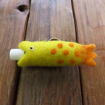 〓 新品 〓 リップクリーム ホルダー 〓　魚　サカナ　キーホルダー　ハンドメイド　フェルト　エスニック　アジアン　おしゃれ　〓T014_画像5