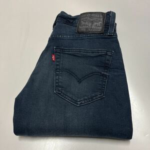 Levi’s リーバイス 514 ストレートフィットストレッチジーンズ デニムパンツ ネイビー 00514-1403 W28 L32