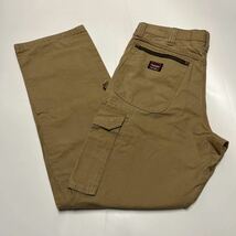 Wrangler ラングラー カーペンターカーゴパンツ ブラウン W36 L34_画像1