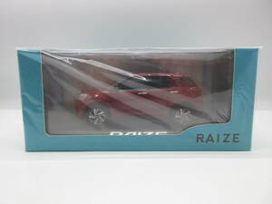 1/30 トヨタ 新型ライズ RAIZE ダイハツ ロッキー OEM 非売品 カラーサンプル ミニカー ファイアークォーツレッドメタリック