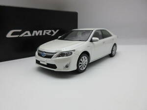 1/30 トヨタ カムリ CAMRY 50系 前期 非売品 カラーサンプル ミニカー　ホワイトパールクリスタルシャイン