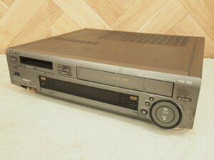 ☆【1R1016-9】 SONY ソニー カセットデッキ ビデオカセットレコーダー WV-TW2 1997年製 Hi8 VHS ジャンク