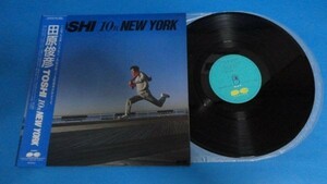 1692【ＬＰ盤】★☆　田原俊彦 TOSHI 10R NEW YORK　☆★　≪貴重レコード≫ Ｍ1804