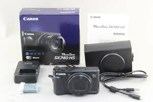 AB (良品) Canon キャノン PowerShot SX740 HS ブラック 初期不良返品無料 領収書発行可能