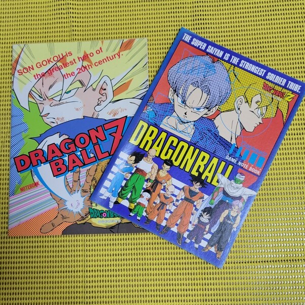 【レトロポップ】☆ドラゴンボールZ (Dragon Ball Z )《ノート.2冊セット》★集英社/SHOWA NOTE .1990年代【当時物★長期保管品】送料無料