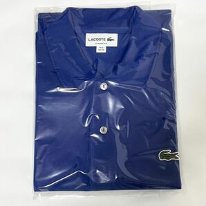 【新品】LACOSTE ラコステ ¥17600 日本製定番L1212Classicルーズフィット半袖ポロシャツ size2