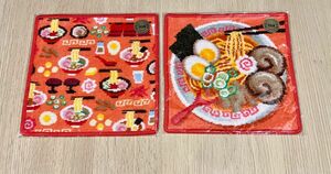 フェイラー ラブラリー　ラーメンイッチョウ　ハンカチ　2枚セット　新品