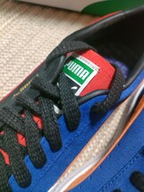 新品 未使用 PUMA SUEDE VTG Teams 28cm ブラック レッド クレイジーカラー プーマ スエード チーム レザー 天然皮革 スニーカー メンズ_画像5