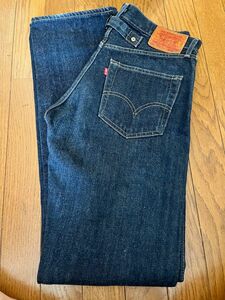 使用感無し 希少デニム Levi's 創業140周年記念企画品 702XX 29×36 インディゴ日本製