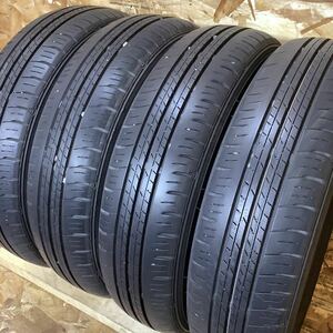 DUNLOP ENASAVE EC300+ ダンロップ 155/70R13 夏 2019年製 4本セット 7〜8分山