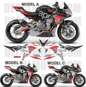  graphic decal car body for / Aprilia TUONO Tuono 660 /SIGN FACTORY DARK RACING