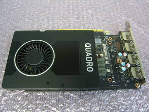 【送料無料】NVIDIA Quadro P2200 5GBメモリ ビデオボード 動作品 1台 中古◎複数入札可能 