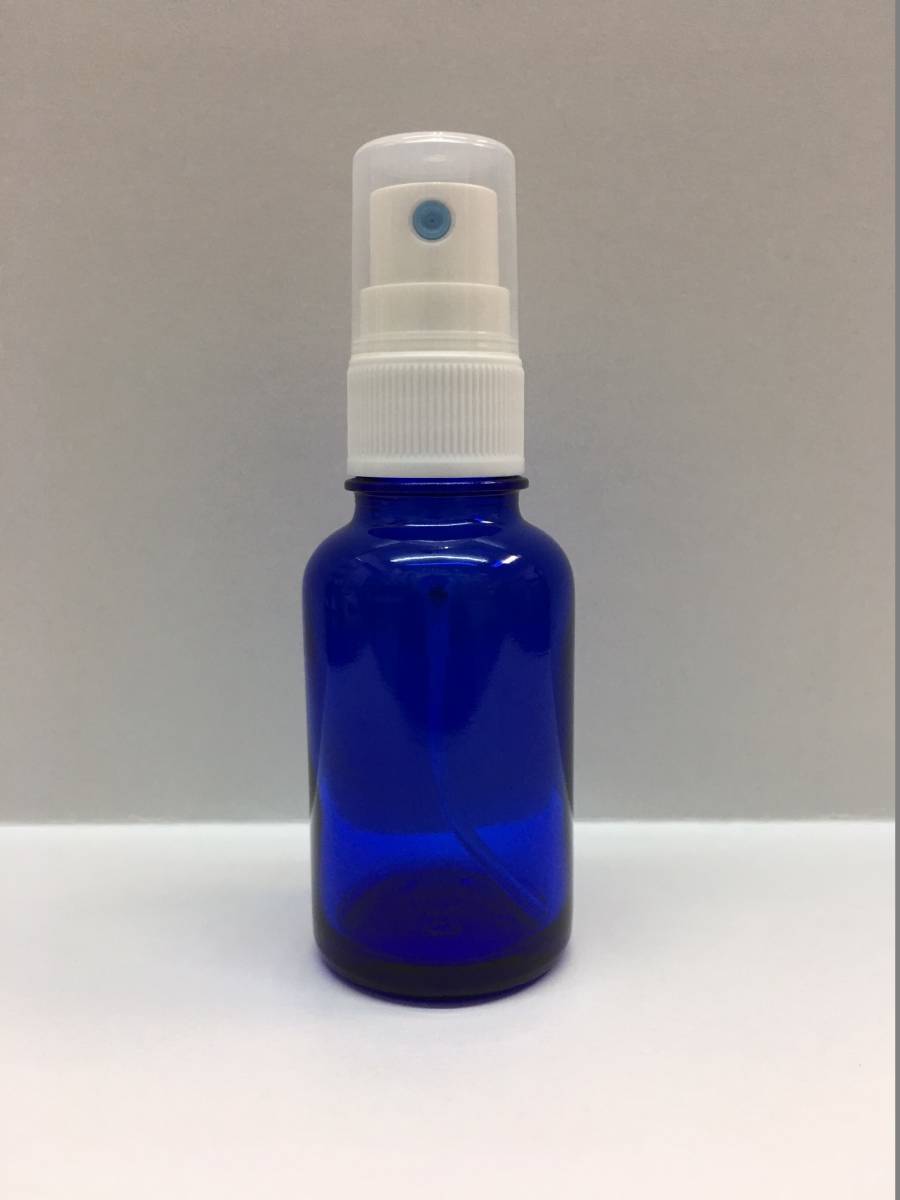 新品 角形 遮光瓶 アロマ コスメ コバルト 容器 スポイト 30ml