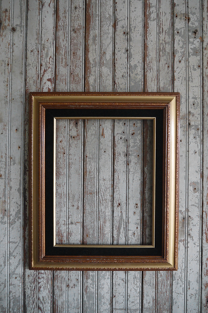 Antique Picture Frame Brown [AG3-195] Painting Oil Painting Watercolor Drawing Photo Miscellaneous USA Art Shabby Vintage Display Photo Frame, art supplies, picture frame, watercolor picture frame, drawing picture frame