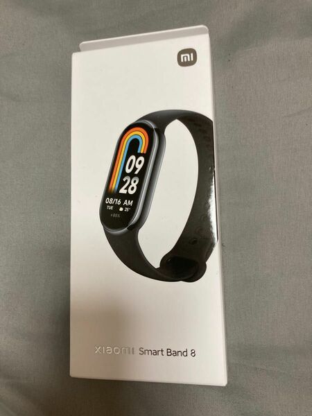 XIAOMI シャオミ　Xiaomi Smart Band 8 Graphite Black　BHR7165GL 日本語版