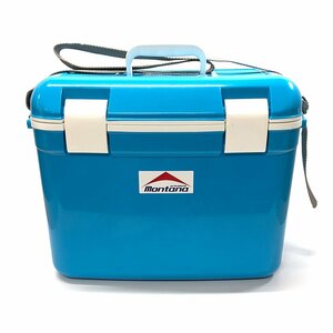 Q 1円～ モンタナ クーラーボックス 25L アステージ 肩紐付き 保冷ボックス 釣り キャンプ アウトドア 海水浴 大容量