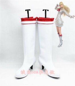 cos8581_wig_boots cos9050高品質 実物撮影 鉄拳6 リリ コスチューム コスプレ ウィッグ　ブーツ