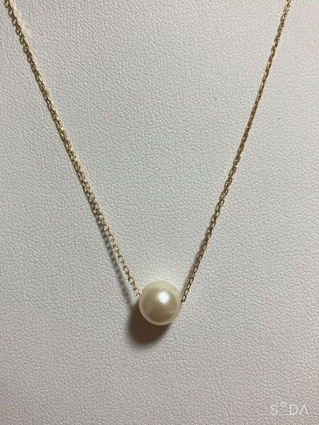 あこや真珠 ネックレス 18金