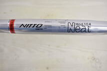 NITTO Neat mod.104 ドロップハンドル 380mm 26.0mm ニットー NITTO 日東_画像10