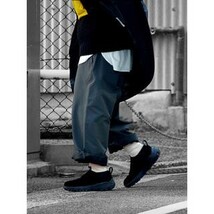 美品 nanamica ナナミカ SUCF004 BREATH TUNE EASY PANTS ブレースチューンイージーパンツ 34 グレー ナイロン_画像6