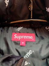 Supreme Hooded Logo Half Zip Pullover Black Medium 17aw フーデッド ロゴ ハーフ ジップ プルオーバー ブルゾン アノラック パーカー_画像2