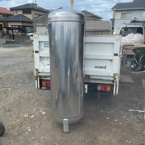 引取り限定 エコキュート 貯湯ユニット タンク 460L バーベキューコンロ 燻製 貯水槽 焼却炉ベース ステンレス製 1本価格