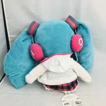 ◆新品◆ HATSUNE MIKU soft toy figure Project DIVA Arcade Future Tone メガジャンボぬいぐるみ 初音ミク ナチュラル ぬいぐるみ ミク_画像3