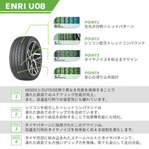 2本セット 195/45R17 2023年製造 新品サマータイヤ GRENLANDER ENRI U08 送料無料 195/45/17_画像5