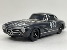 ■★ＵＣＣ　メルセデスベンツプレミアムコレクション　1　300SL ＃417 Mille Miglia　（1/64ダイキャスト製）_画像1